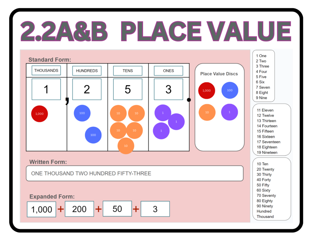 Place Value Freebie