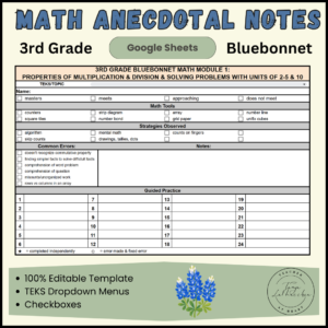 3rd-grade-bluebonnet-math-anecdotal-notes-template-preview